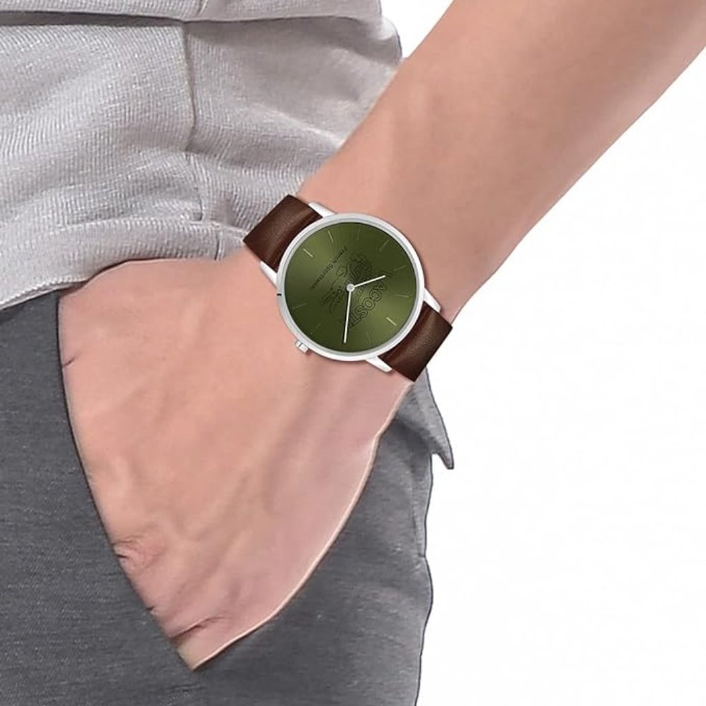 Lacoste 2011212 Crocorigin Mens Analogue Watch 40mm 3ATM